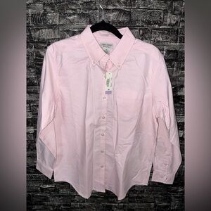 Cabin Creek Light Pink Women's Button Down Shirt NWT